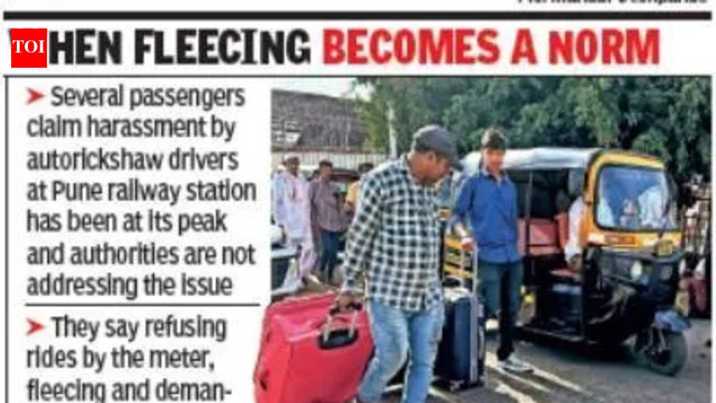 पुणे स्टेशनवरील कॅब रेल्वे अधिकाऱ्यांच्या रडारवर